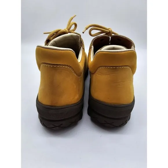 Bally Exedo Golden Wheat Color Scott Hiking Shoes Men's Size 7.5 New Without Box