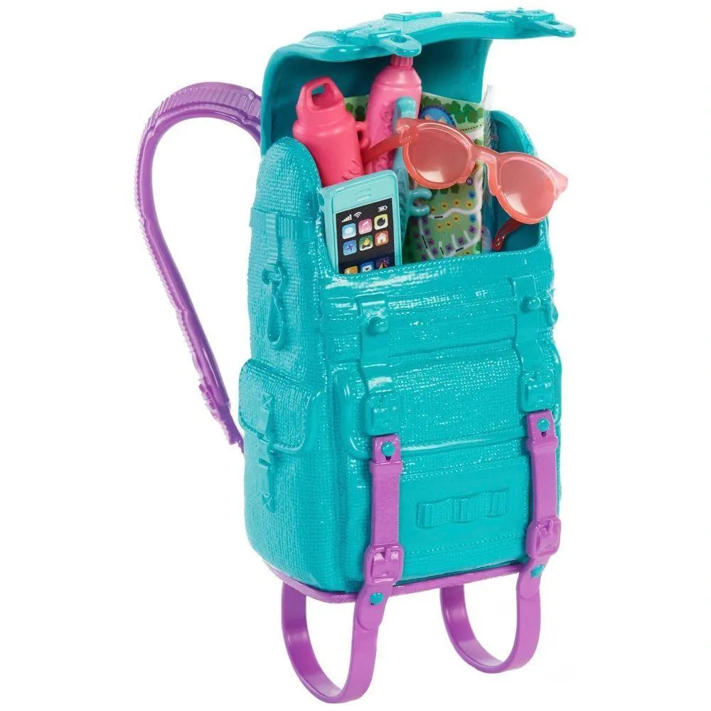 Barbie Camping Malibu Doll And Accessories
