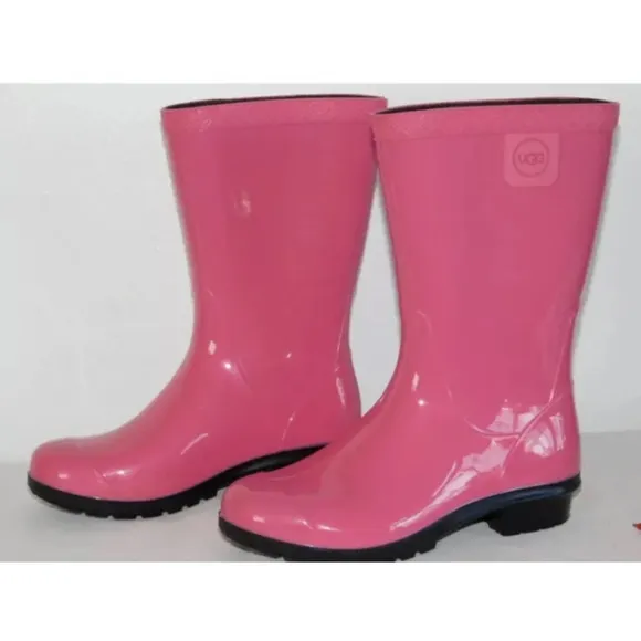 Barbie Pink Rain Boots Size 5