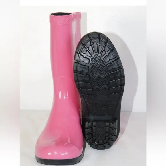 Barbie Pink Rain Boots Size 5