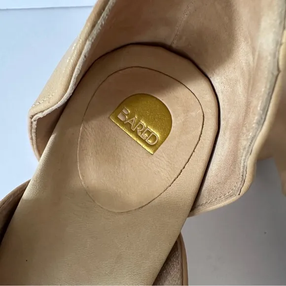 Bared Australia Sugarbird Tan Leather Shoes Size AU 40