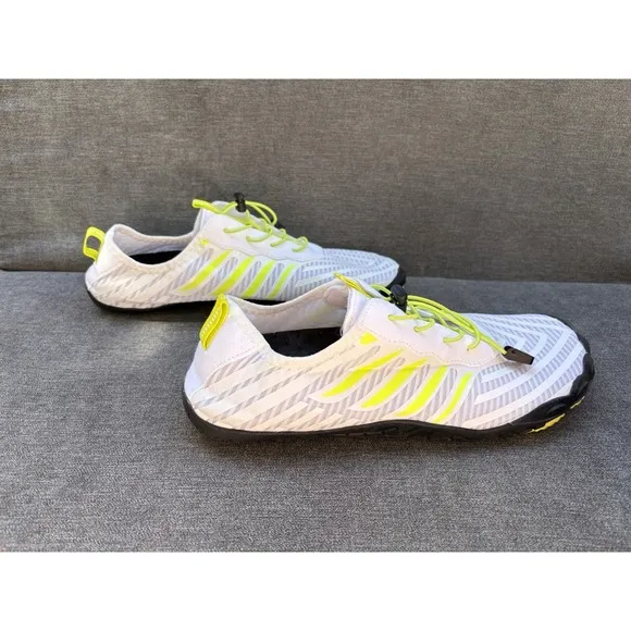 Barestep White/Yellow/Black Non-Slip Barefoot Shoes Size EU 45 US Mens 11.5