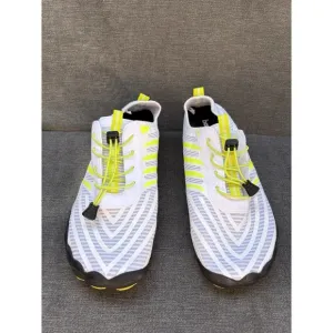 Barestep White/Yellow/Black Non-Slip Barefoot Shoes Size EU 45 US Mens 11.5