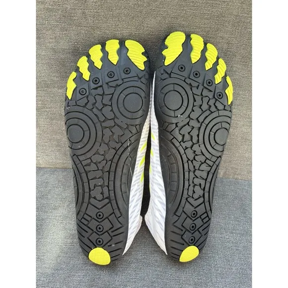 Barestep White/Yellow/Black Non-Slip Barefoot Shoes Size EU 45 US Mens 11.5