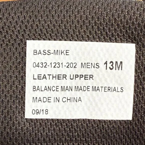 BASS Men’s Mike Boots brown leather men’s size 13
