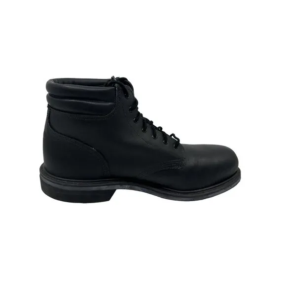 Bates Uniform Footwear Steel Toe Men Size 12M Black Leather 00932 NOS IN BOX