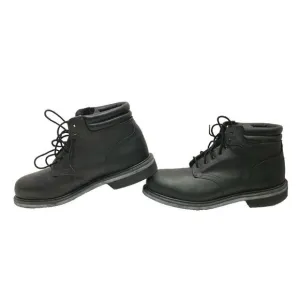 Bates Uniform Footwear Steel Toe Men Size 12M Black Leather 00932 NOS IN BOX