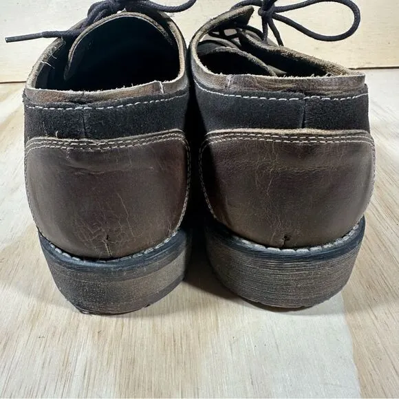 Bed Stu Cap Toe Distressed Lace Up Shoes Men’s Size 12