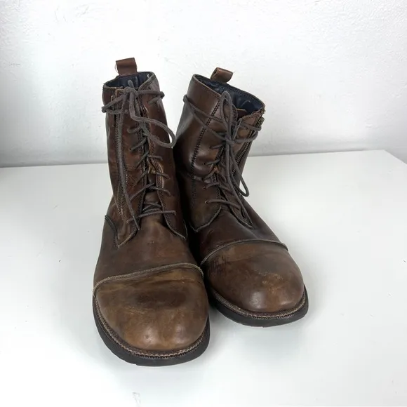 Bed Stu Men’s Patriot Leather Brown Boots