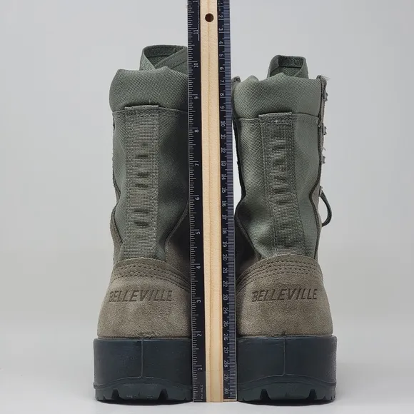 Belleville USAF 600 St Hot Weather Steel Toe Combat Boots Men Size 7 Pre-owned