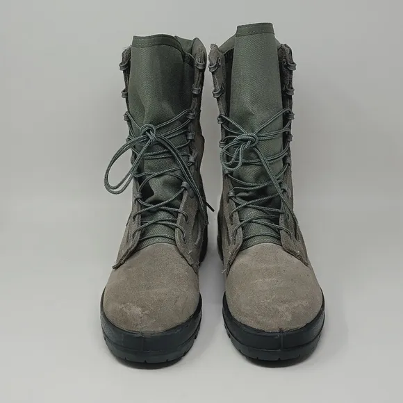 Belleville USAF 600 St Hot Weather Steel Toe Combat Boots Men Size 7 Pre-owned
