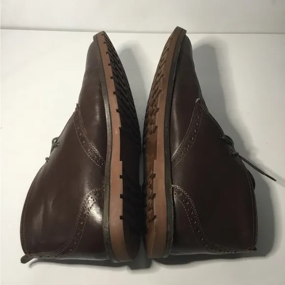 Ben Sherman Men’s Oliver Brown Chukka Boots Size 11