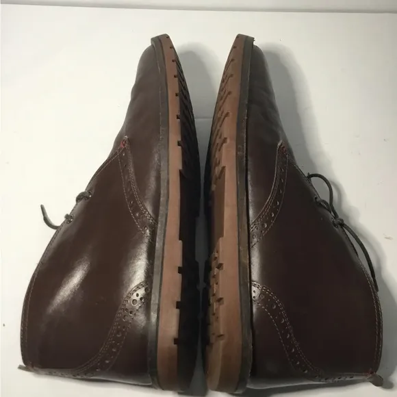 Ben Sherman Men’s Oliver Brown Chukka Boots Size 11