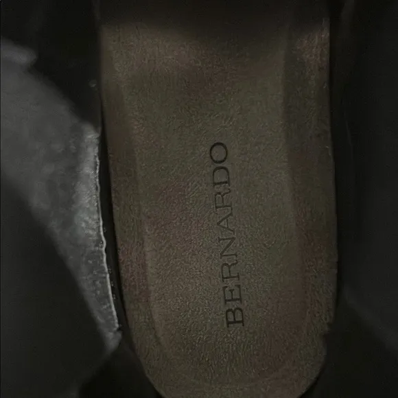 Bernardo Black Ankle Rain Boots for Women