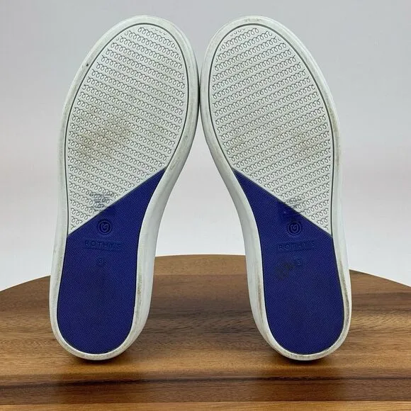 Big Kids Rothys The Original Slip On Navy Blue Casual Sneakers Shoes Size 3 Y‎