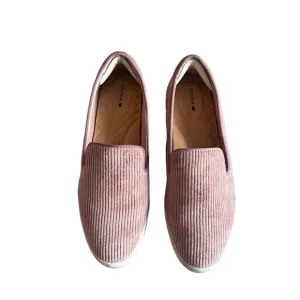 Birdies The Swift Corduroy Slip On Sneakers Women’s Size 9.5 Carnation P…