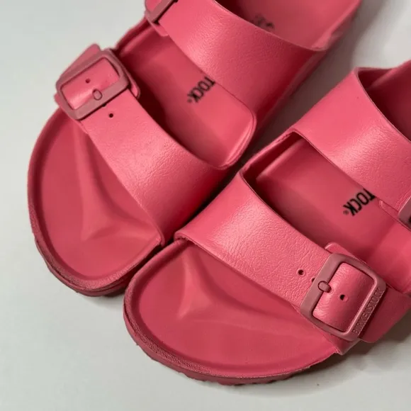 Birkenstock Arizona Eva Narrow Shoes Size 41 Coral-Pink