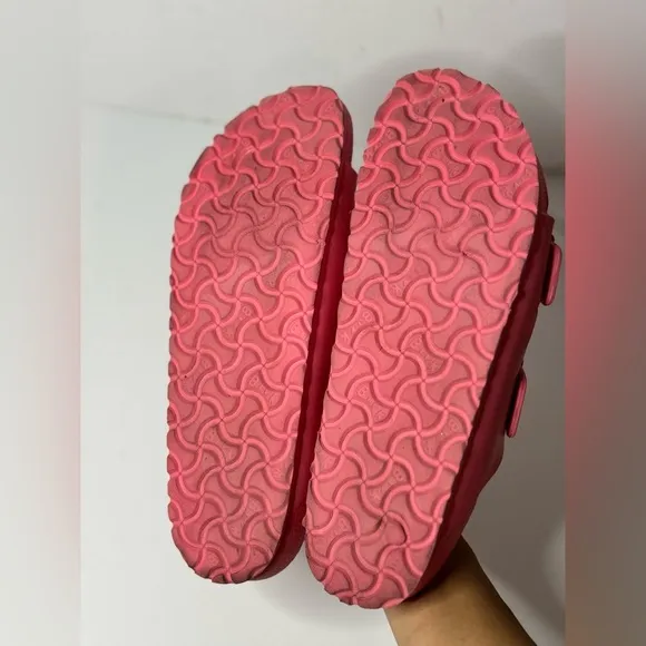 Birkenstock Arizona Eva Narrow Shoes Size 41 Coral-Pink