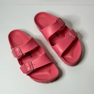 Birkenstock Arizona Eva Narrow Shoes Size 41 Coral-Pink