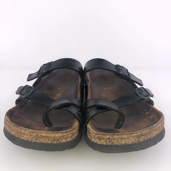 Birkenstock Black Slip On Sandal Shoes Size 5