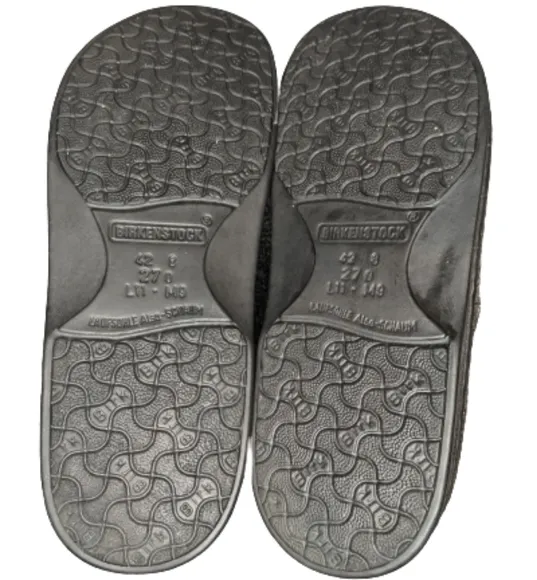 Birkenstock Bodega Black Leather Lace-up Shoes 4…