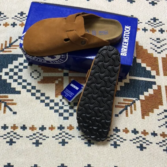 🏄🏼‍♀️Birkenstock Boston 🏄🏼‍♀️Mink Fashion Casual Sandals-Narrow