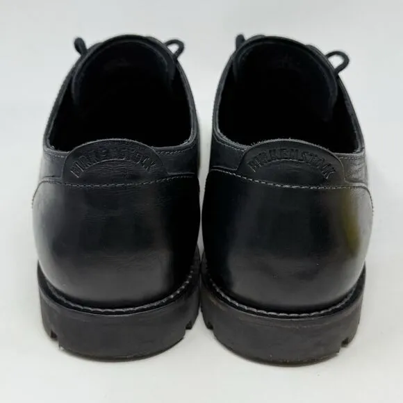 Birkenstock Gilford Low Derby Mens 10 EU 43 Black Leather Casual Preppy Shoes