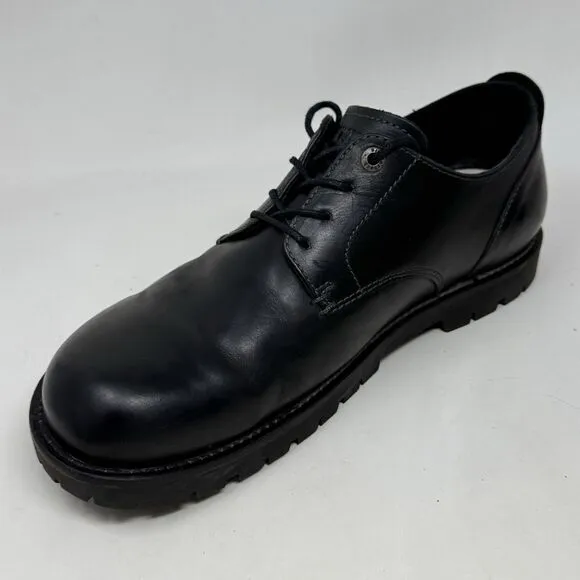 Birkenstock Gilford Low Derby Mens 10 EU 43 Black Leather Casual Preppy Shoes