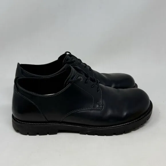 Birkenstock Gilford Low Derby Mens 10 EU 43 Black Leather Casual Preppy Shoes