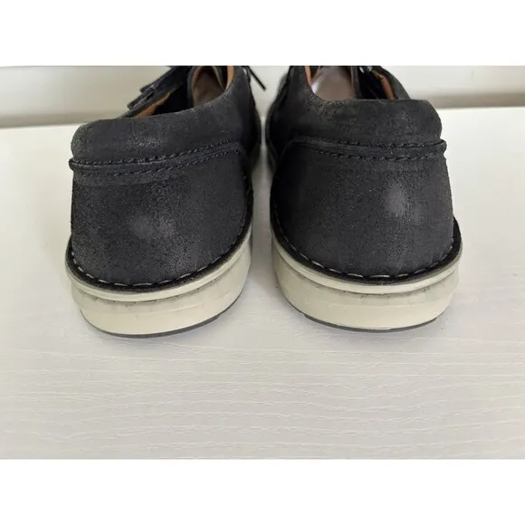 Birkenstock Pasadena III Suede Leather Black Moc-Toe Shoe Men’s 12 /EU 45