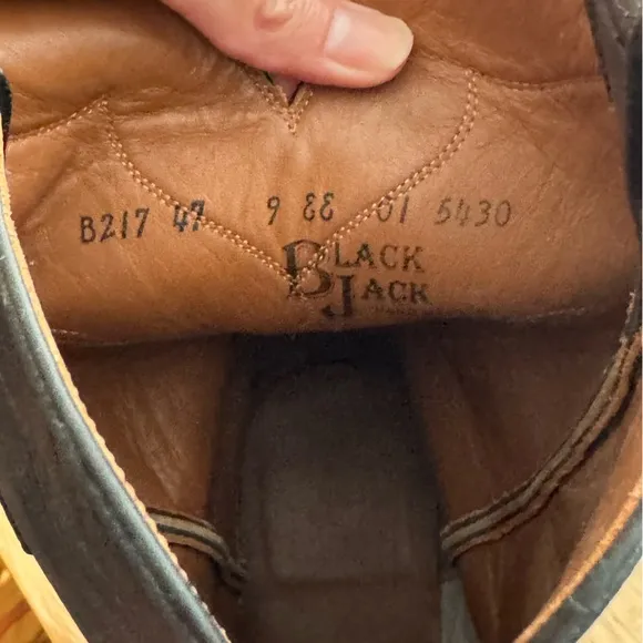 Black Jack Men’s Boots. Size 9