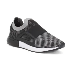 Blondo Men’s Black &amp; Gray Ezra Waterproof Knit Slip-On Shoes Size 11 Sneakers