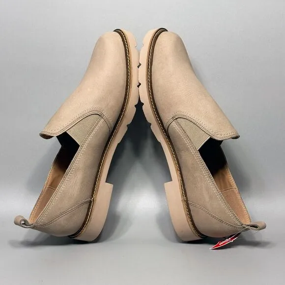 Blondo Phoebe Womens Size 11 Slip On Loafers Shoes Sand Nubuck Waterproof