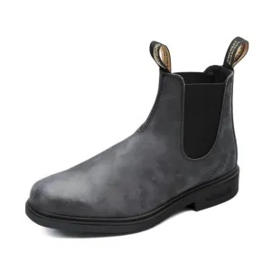BLUNDSTONE UNISEX DRESS SERIES 1308 CHELSEA BOOTS FOR MEN AND WOMEN, WIDE C
