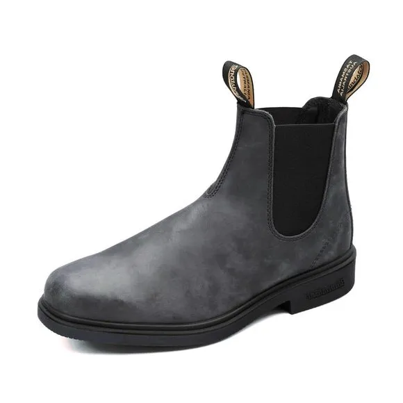 BLUNDSTONE UNISEX DRESS SERIES 1308 CHELSEA BOOTS FOR MEN AND WOMEN, WIDE C