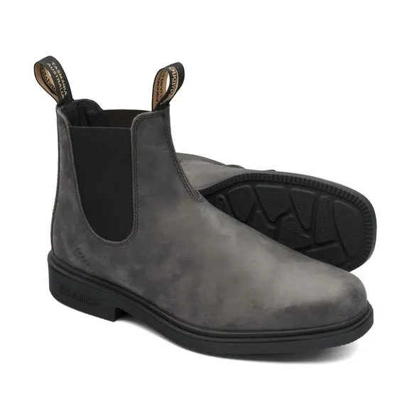 BLUNDSTONE UNISEX DRESS SERIES 1308 CHELSEA BOOTS FOR MEN AND WOMEN, WIDE C
