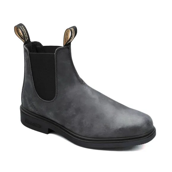 BLUNDSTONE UNISEX DRESS SERIES 1308 CHELSEA BOOTS FOR MEN AND WOMEN, WIDE C