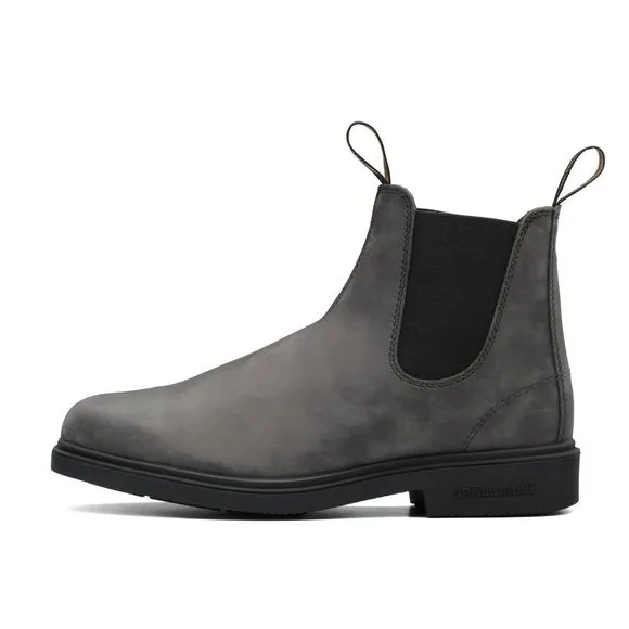 BLUNDSTONE UNISEX DRESS SERIES 1308 CHELSEA BOOTS FOR MEN AND WOMEN, WIDE C