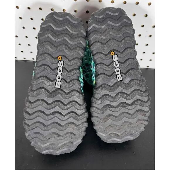 Bogs B Moc Snow Adventure Kid's Winter Boots Turquoise Multi size 4Y