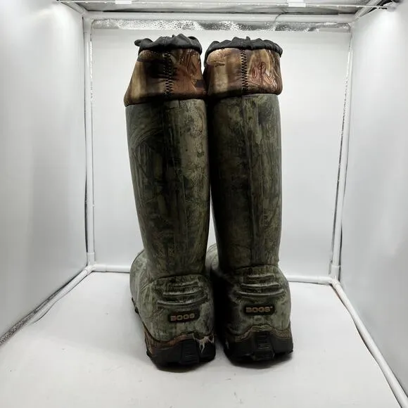 Bogs Blaze Extreme Boots Mens 12 Winter Snow Rubber Fishing Hunting Camo **