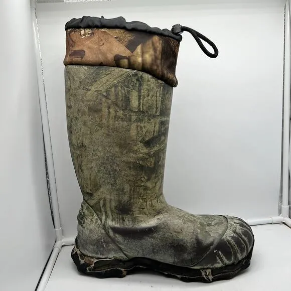 Bogs Blaze Extreme Boots Mens 12 Winter Snow Rubber Fishing Hunting Camo **