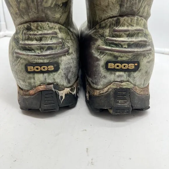 Bogs Blaze Extreme Boots Mens 12 Winter Snow Rubber Fishing Hunting Camo **