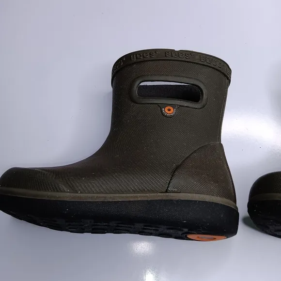 Bogs Green Rain &amp; Snow Boots with Durable Rubber Sole