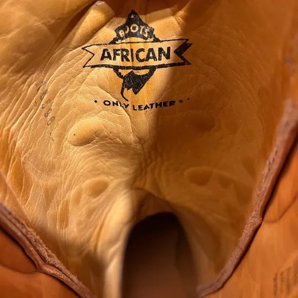 Boots African only leather