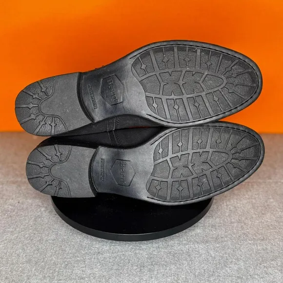 BORN LANEY Black Distressed Chelsea Boot Slip On Size 10 M