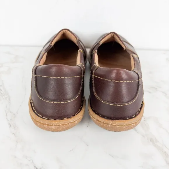 Born Women’s Nampa Brown Nubuck Slip-On Shoes Sz 11