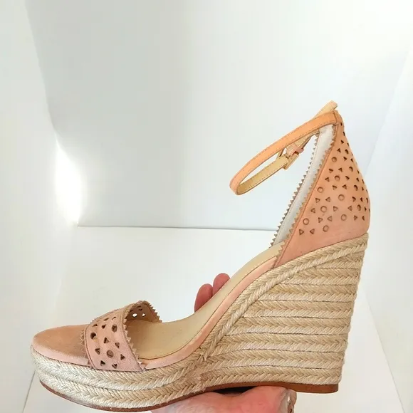 Botkier Jamie Leather Wedge Sandals NEW, Size‎ 10