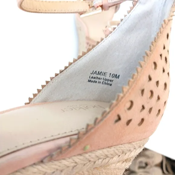 Botkier Jamie Leather Wedge Sandals NEW, Size‎ 10