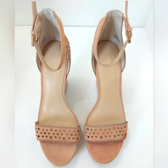 Botkier Jamie Leather Wedge Sandals NEW, Size‎ 10