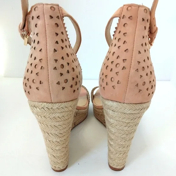 Botkier Jamie Leather Wedge Sandals NEW, Size‎ 10
